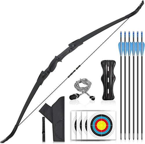 Archery Bow Set Recurve Bow and Arrow Youth Bow and Arrow Beginner Bow Set