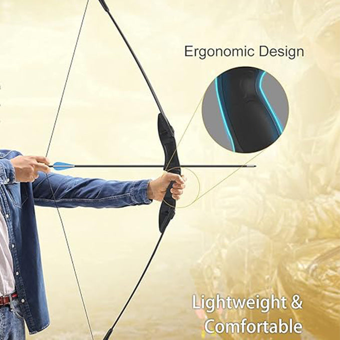 Archery Bow Set Recurve Bow and Arrow Youth Bow and Arrow Beginner Bow Set