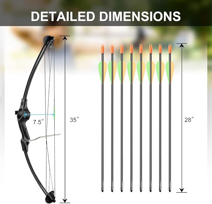 Youth Compound Bow Set Beginner Bow