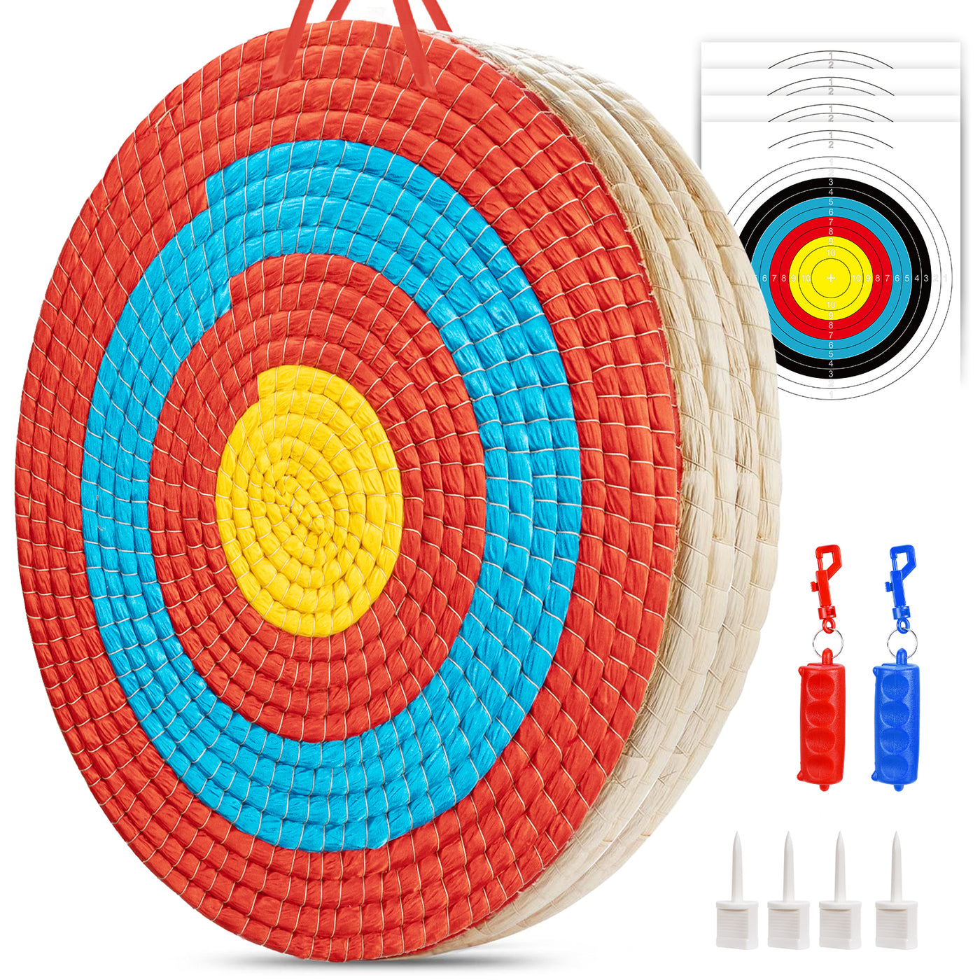 Archery target Compound bow Target Arrow Target 5 Layers 20" Solid Straw Target