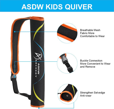 ASDW Archery Youth Quiver Arrow Bags