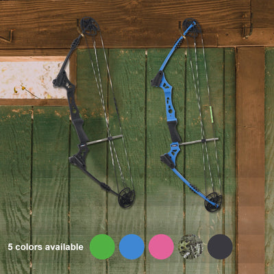 M009 Blue Archery Compound Bow&Arrow Set, For Youth&Adults, Ages 16+